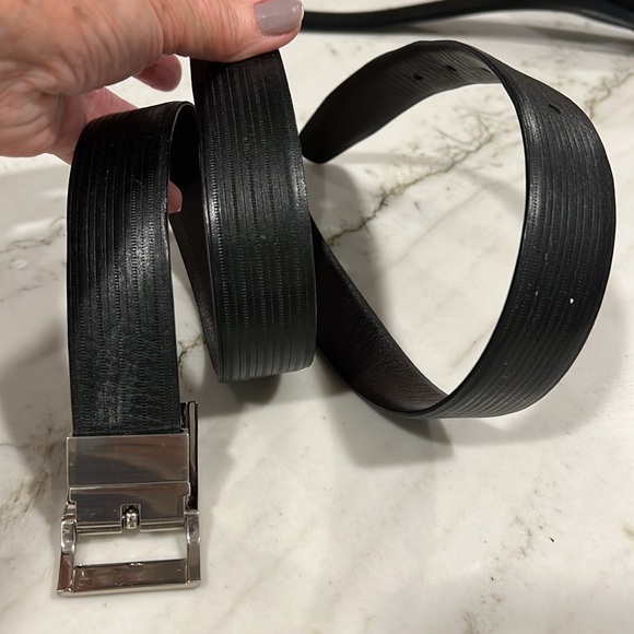 Leather belt, size 36 - Picture 2 of 12